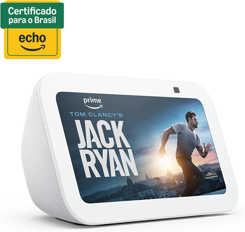 ASSISTENTE DE VOZ INTELIGENTE Smart display graves 2x mais potentes e som mais nítido | Cor Preta