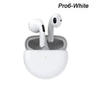 Air Pro 6 TWS Fones De Ouvido Sem Fio Bluetooth, Fones De Ouvido Originais, Mini Fones De Ouvido, Fones De Ouvido para Xiaomi, Android, Apple, iPhone